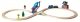 Wooden Railway Swing Bridge & Crane Set